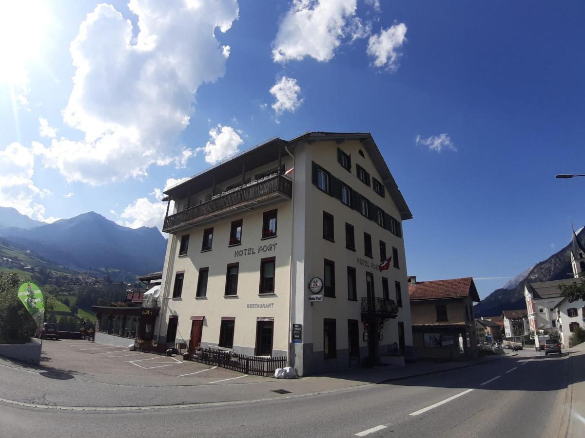 Hotel Post Cunter Biancardi Savognin Zewnętrze zdjęcie