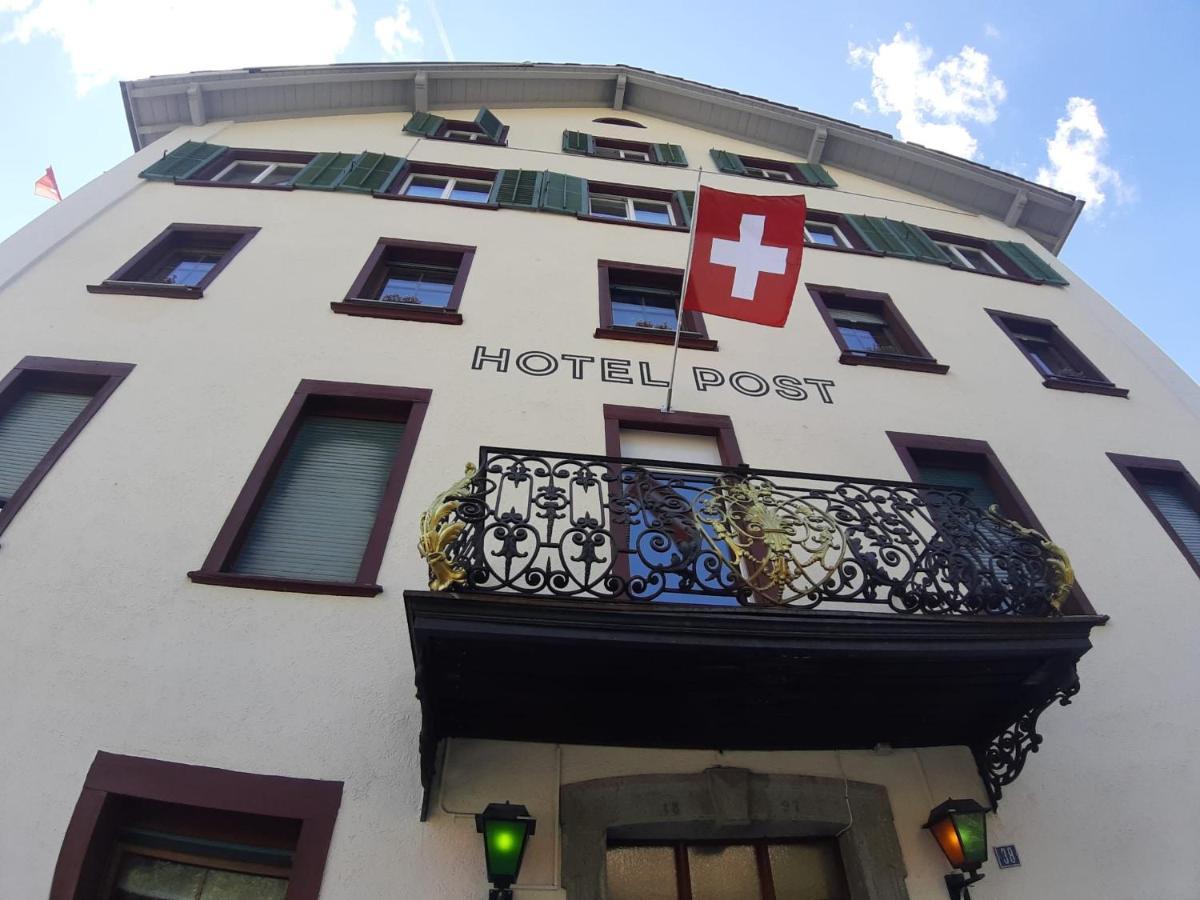 Hotel Post Cunter Biancardi Savognin Zewnętrze zdjęcie